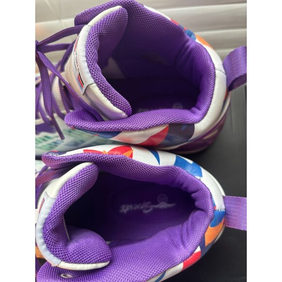 High Top Basketball Mens Size 10.5 Multi-Colored Sneakers Sports Shoes - Picture 7 of 9